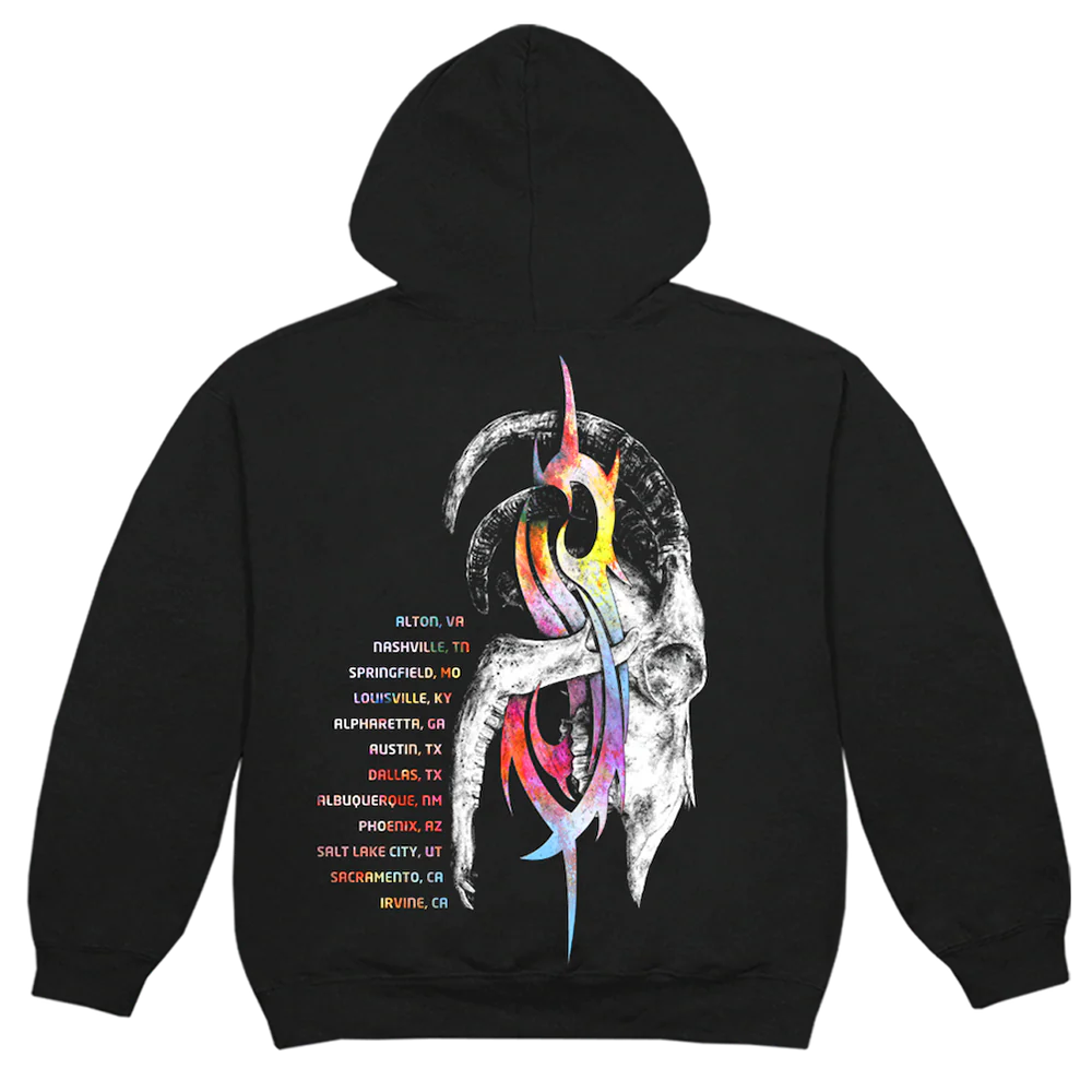 '22 Tour Black Hoodie - Image 2