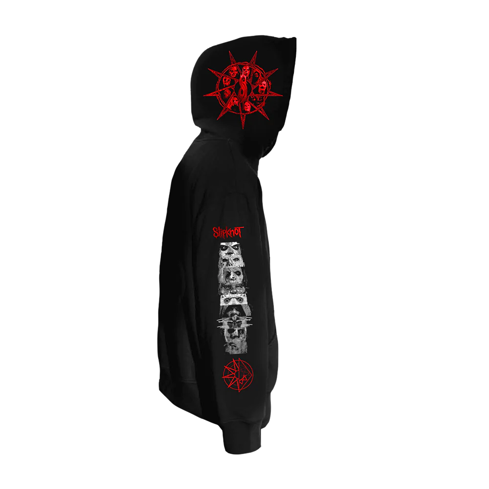 Mask + Logo Full Zip Hoodie - Image 3
