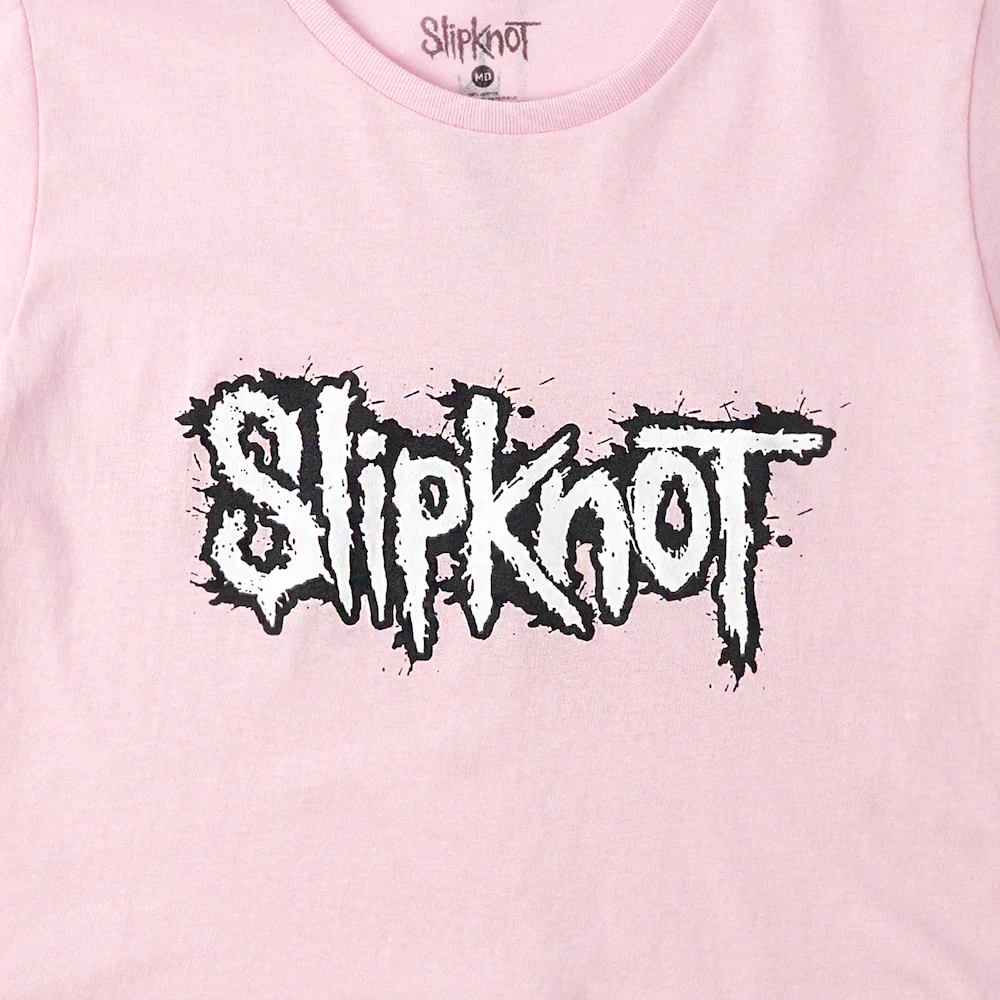 Pink Logo Crop T-Shirt - Image 3