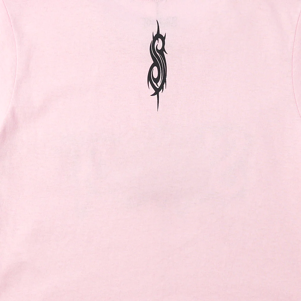 Pink Logo Crop T-Shirt - Image 4