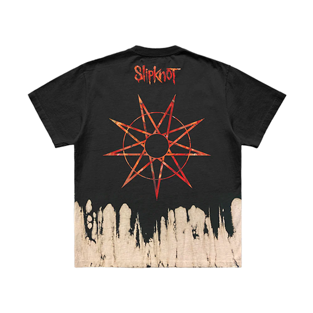 Tribal S Bleach Dyed T-Shirt - Image 2
