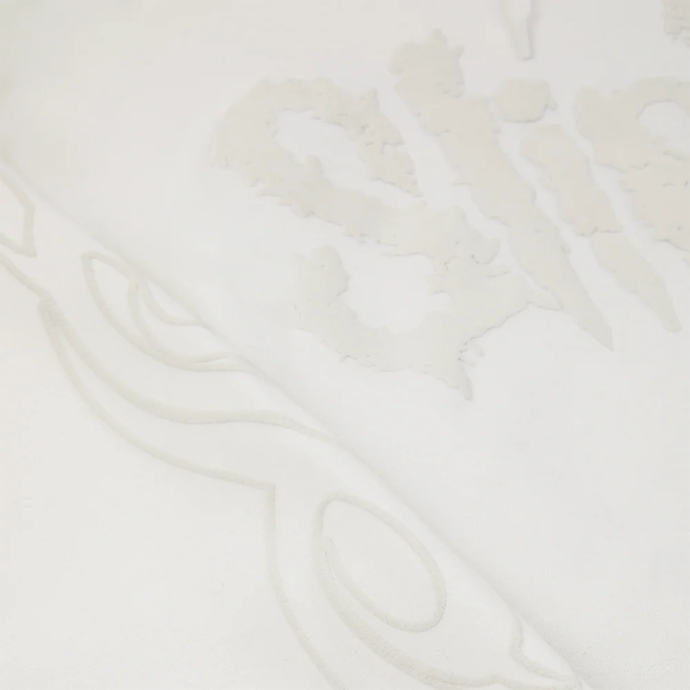 White Logo Hoodie - Image 4